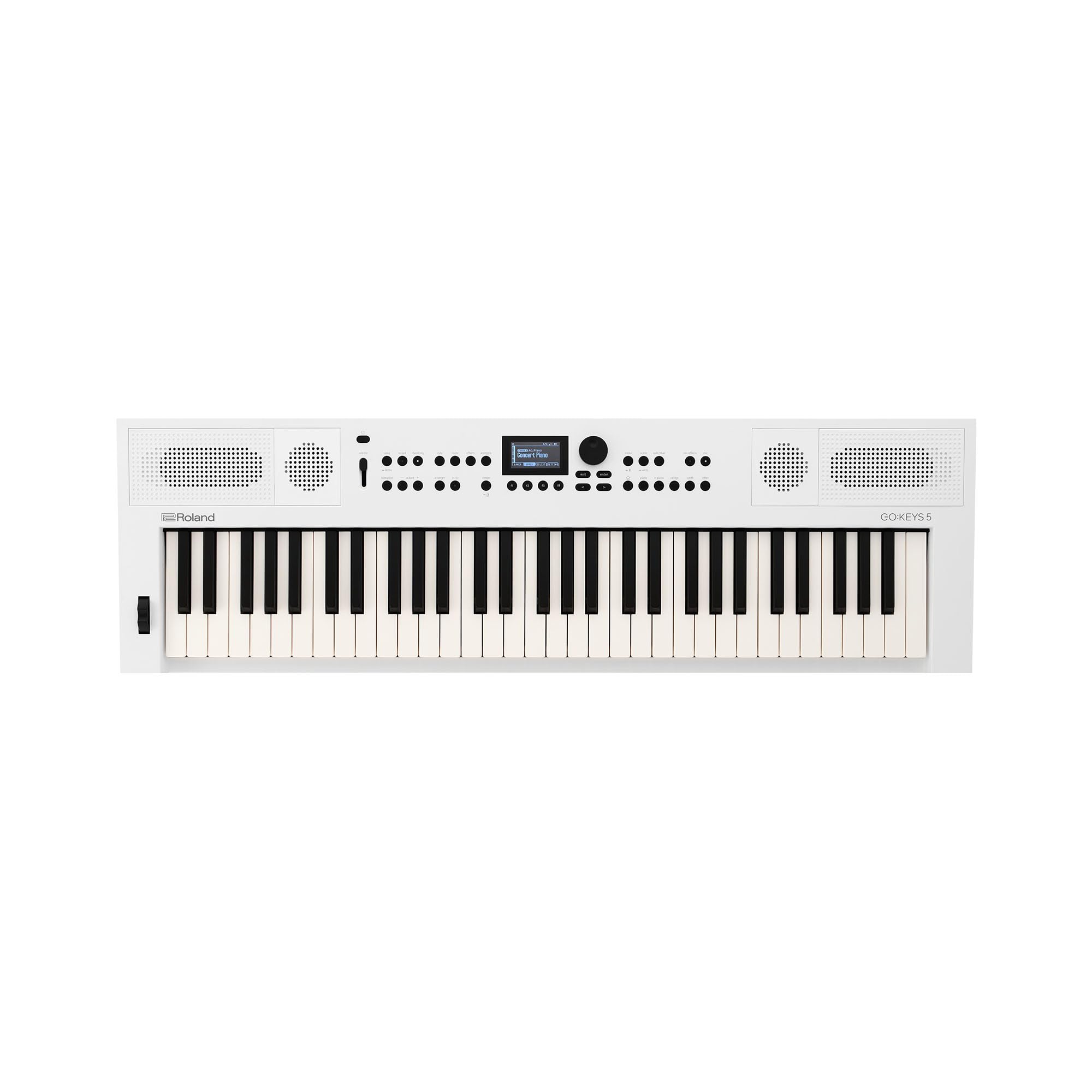 롤랜드 GOKEYS5-WH 61건반 전자 키보드 화이트 블루투스 자동 반주