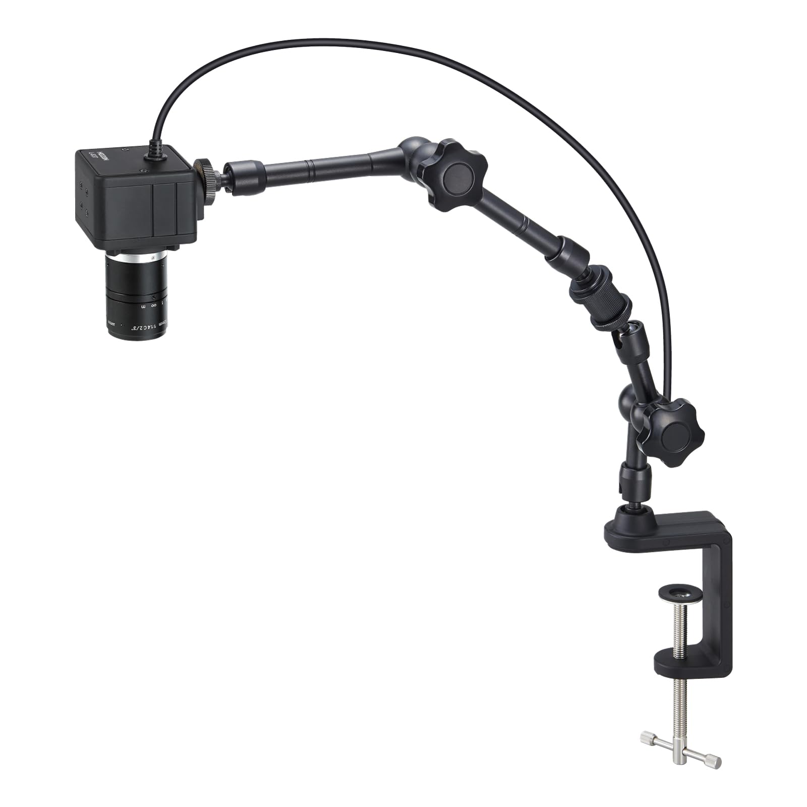 호잔 USB 연결 300만 화소 초점거리 12mm 작동거리 100mm-∞ 암 클램프