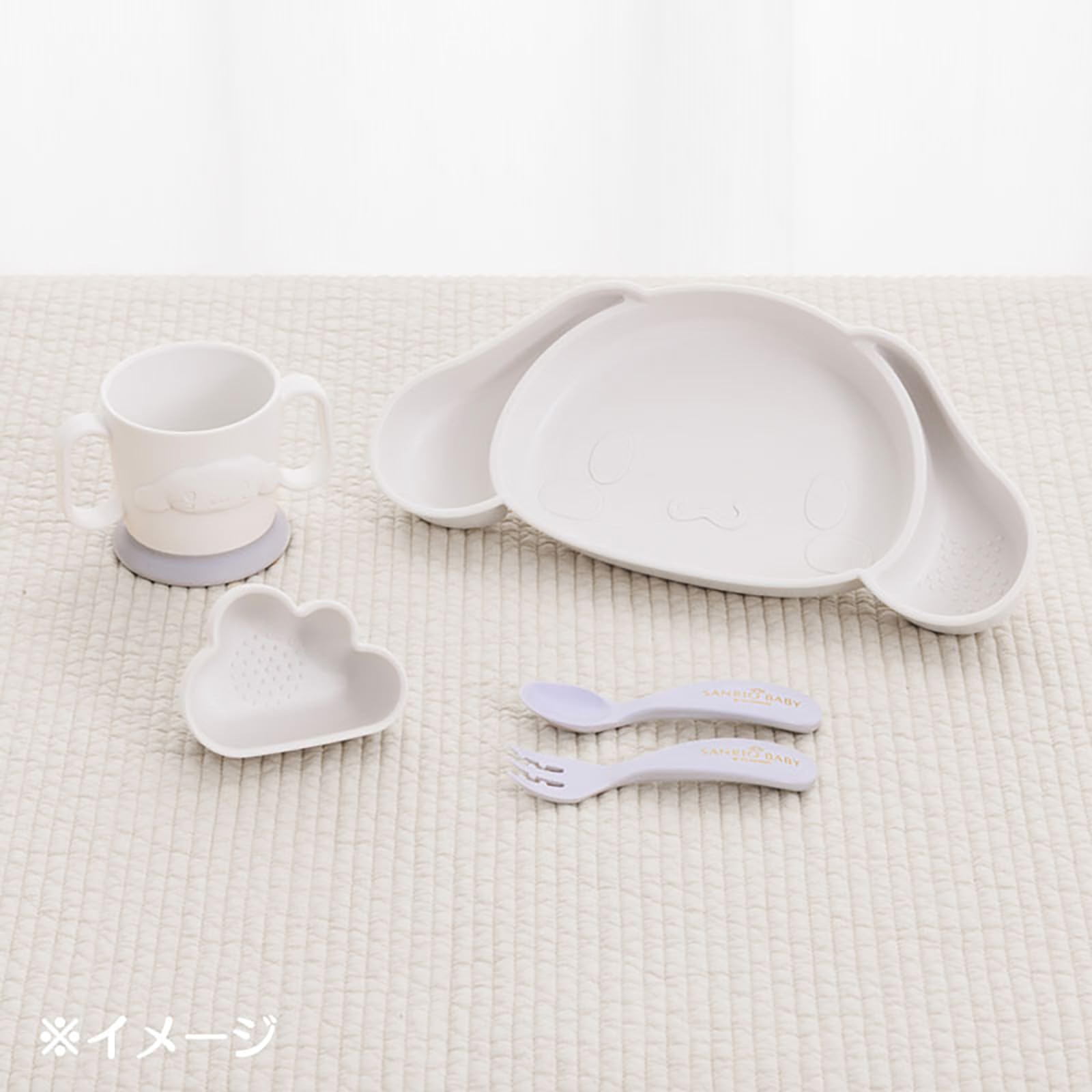 산리오 베이비 시나모롤 유아 식기 세트 815799 이미지 7