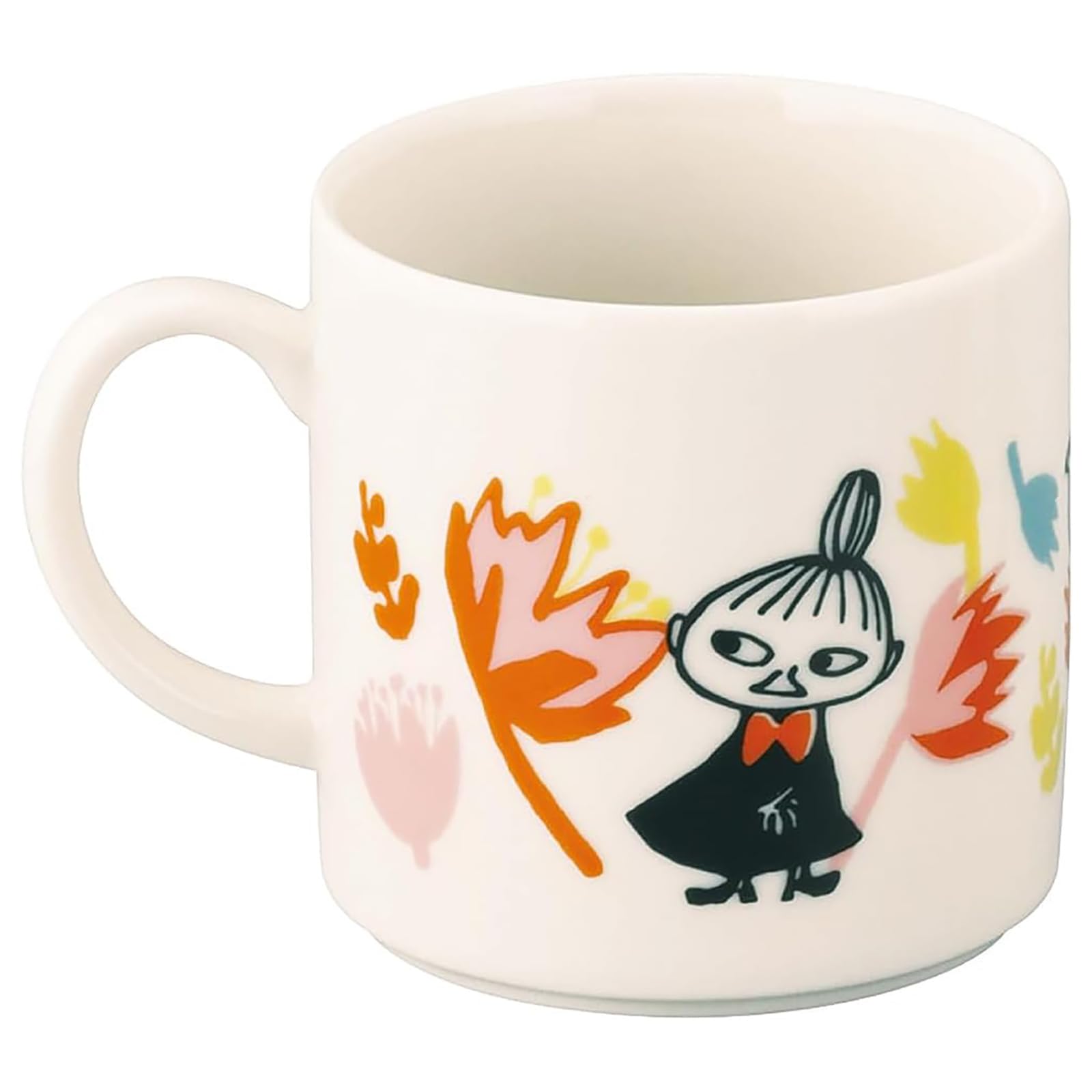 야마카 무민 리틀미이 머그컵 MM17001-11 350ml 화이트 이미지 2