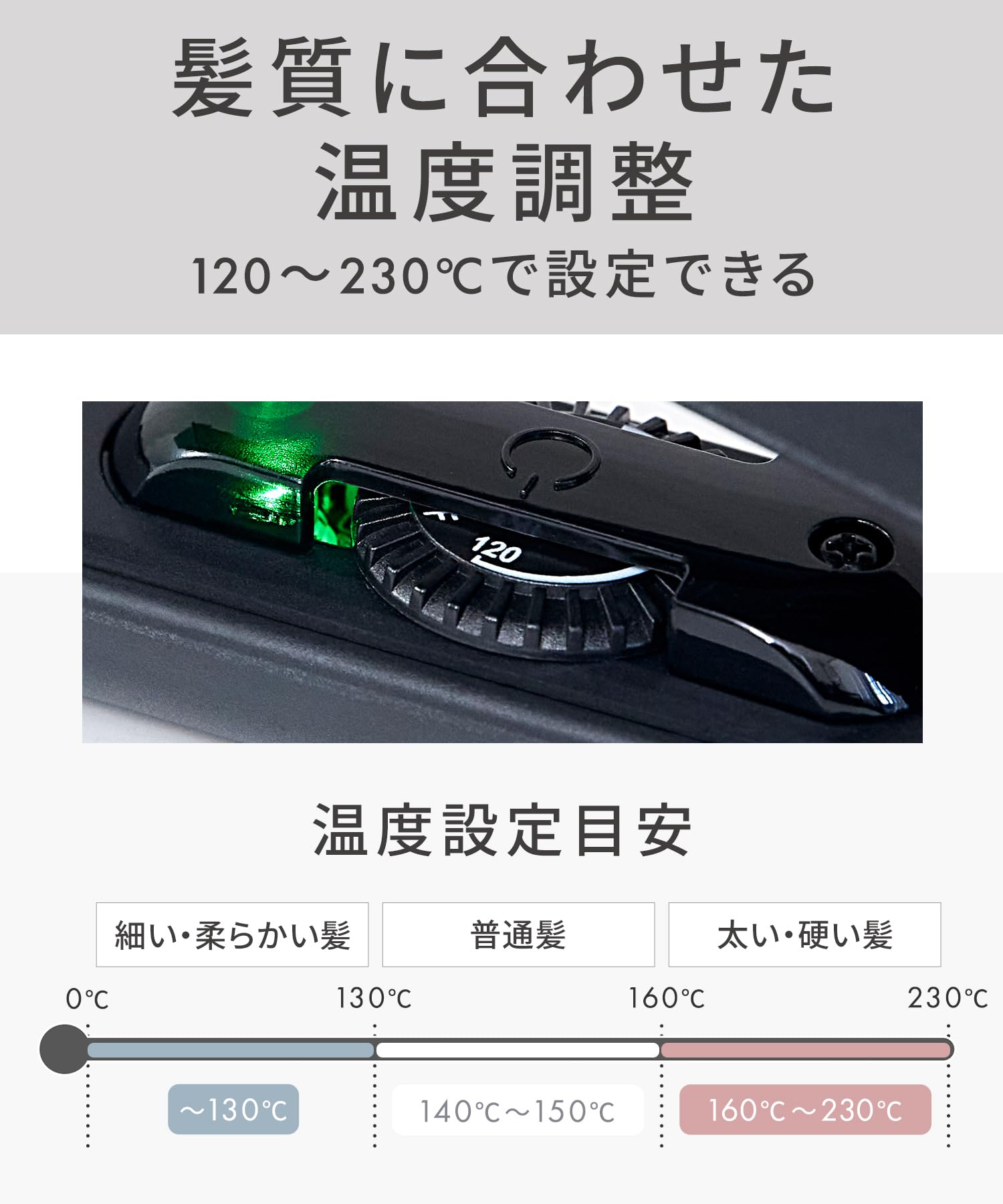 살로니아 그레이 15mm 스트레이트 고데기 이미지 10