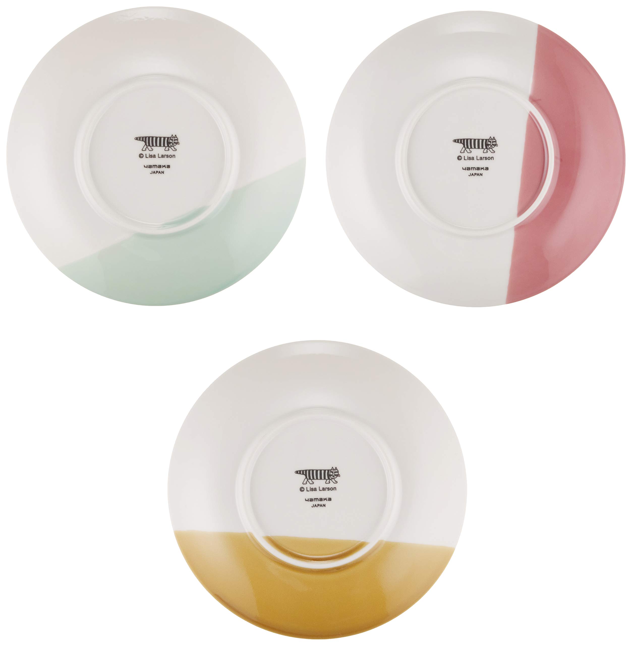 야마카 리사라슨 포플라츠 LL70-95 플레이트 19cm 3p 세트 이미지 2