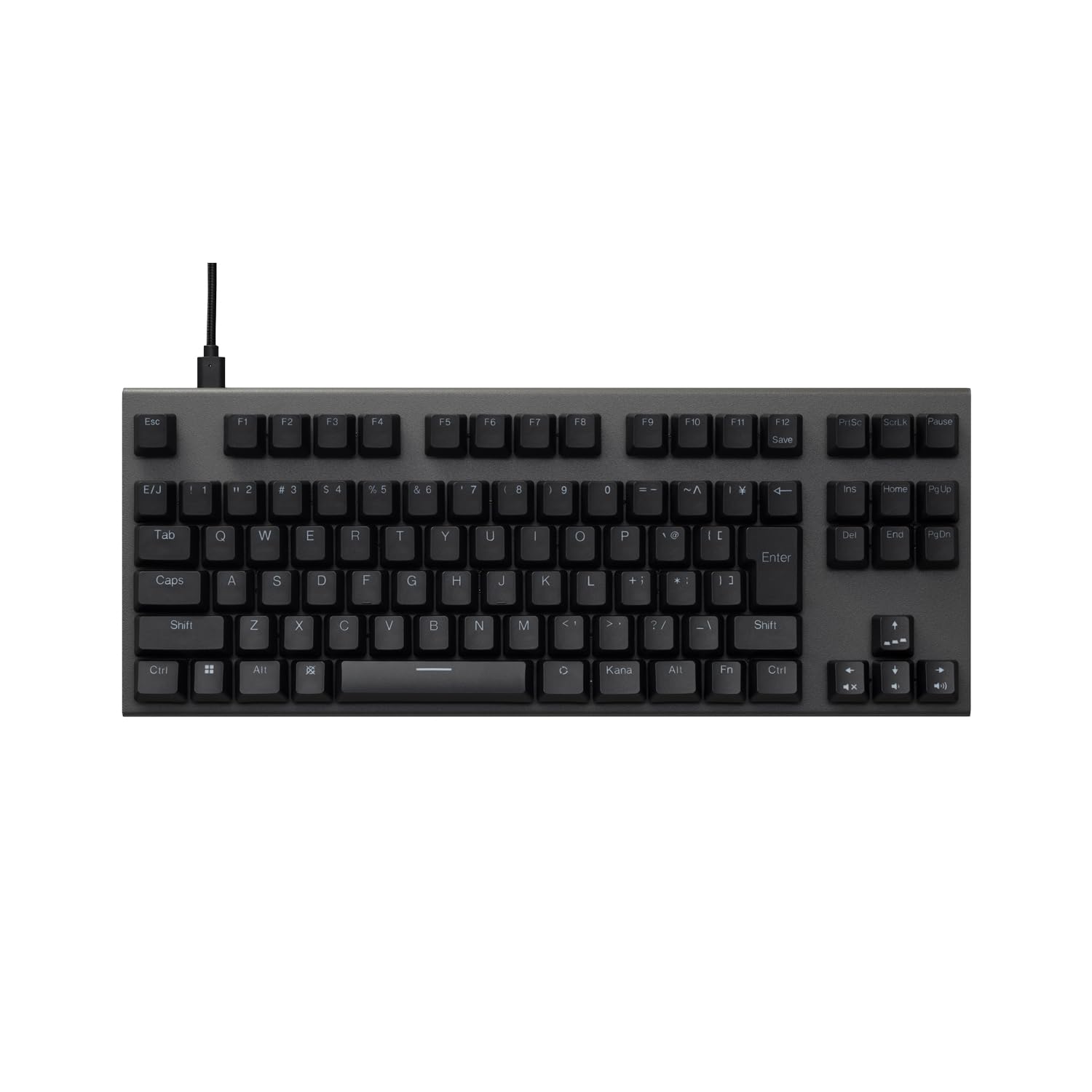 토프레 GX1 Plus 블랙 X1PC13 게이밍 키보드 블랙 다크그레이 일본어 배열 30g 이미지 2