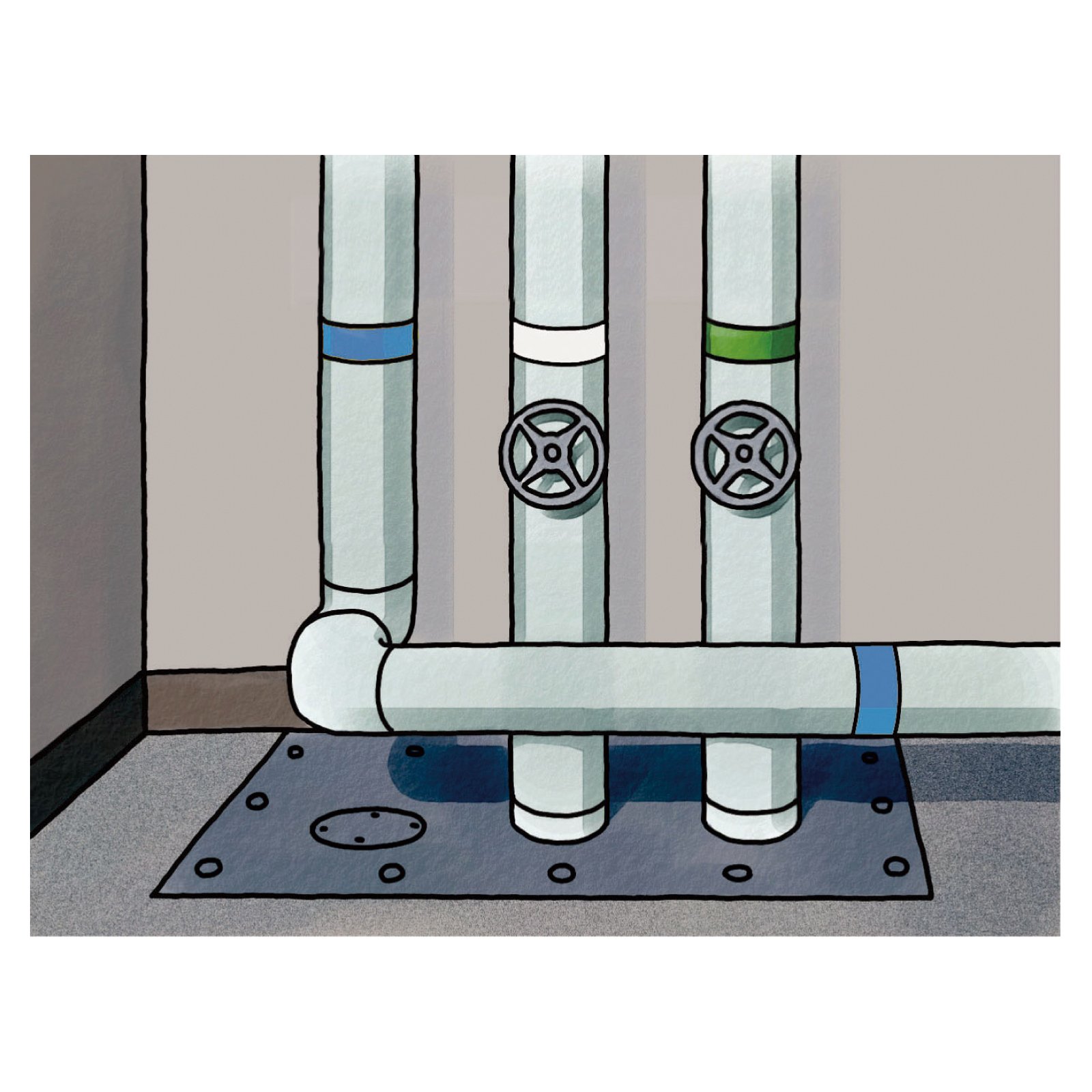 3M 471 투명 50mm x 18.2m 라인테이프 길이 18.2m 단품 이미지 4