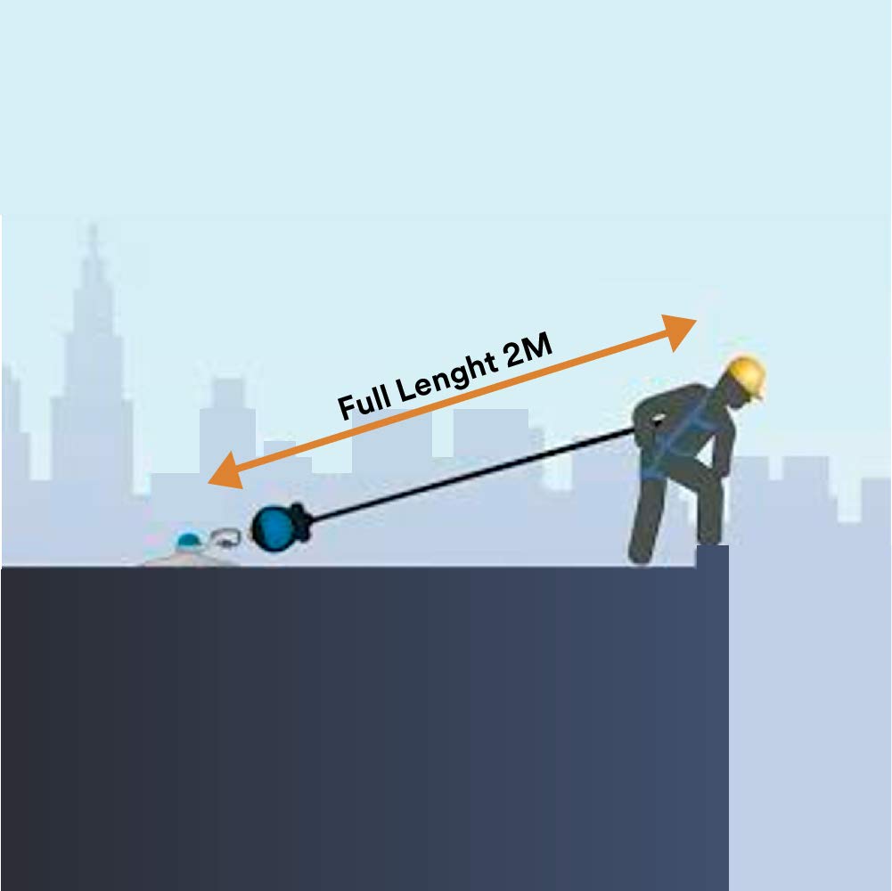 3M 프로텍타 로프 랜야드 1260322N 싱글 타입2 신규격 단품 이미지 5