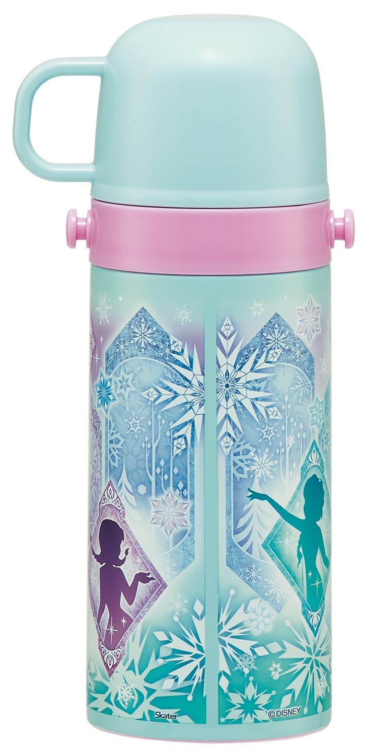 스케이터 겨울왕국 400ml 2WAY 빨대/컵 겸용 보온보냉 물병 이미지 9