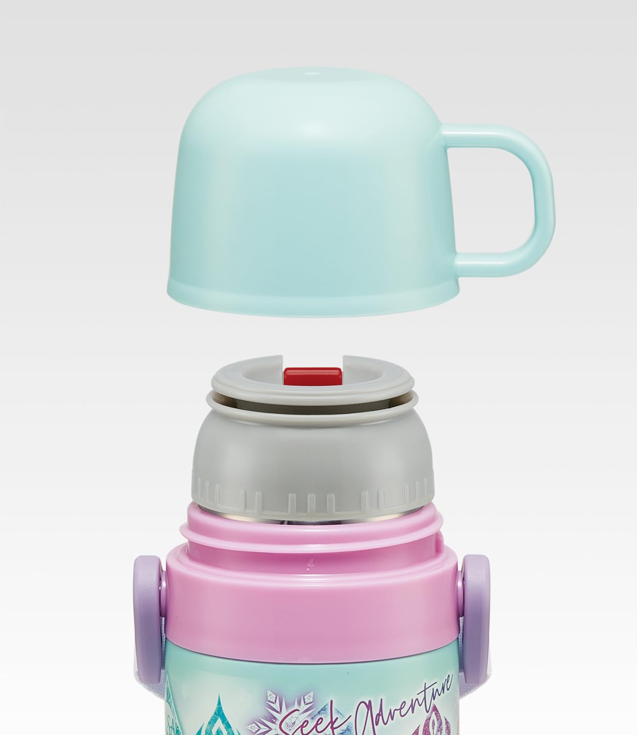 스케이터 겨울왕국 400ml 2WAY 빨대/컵 겸용 보온보냉 물병 이미지 13