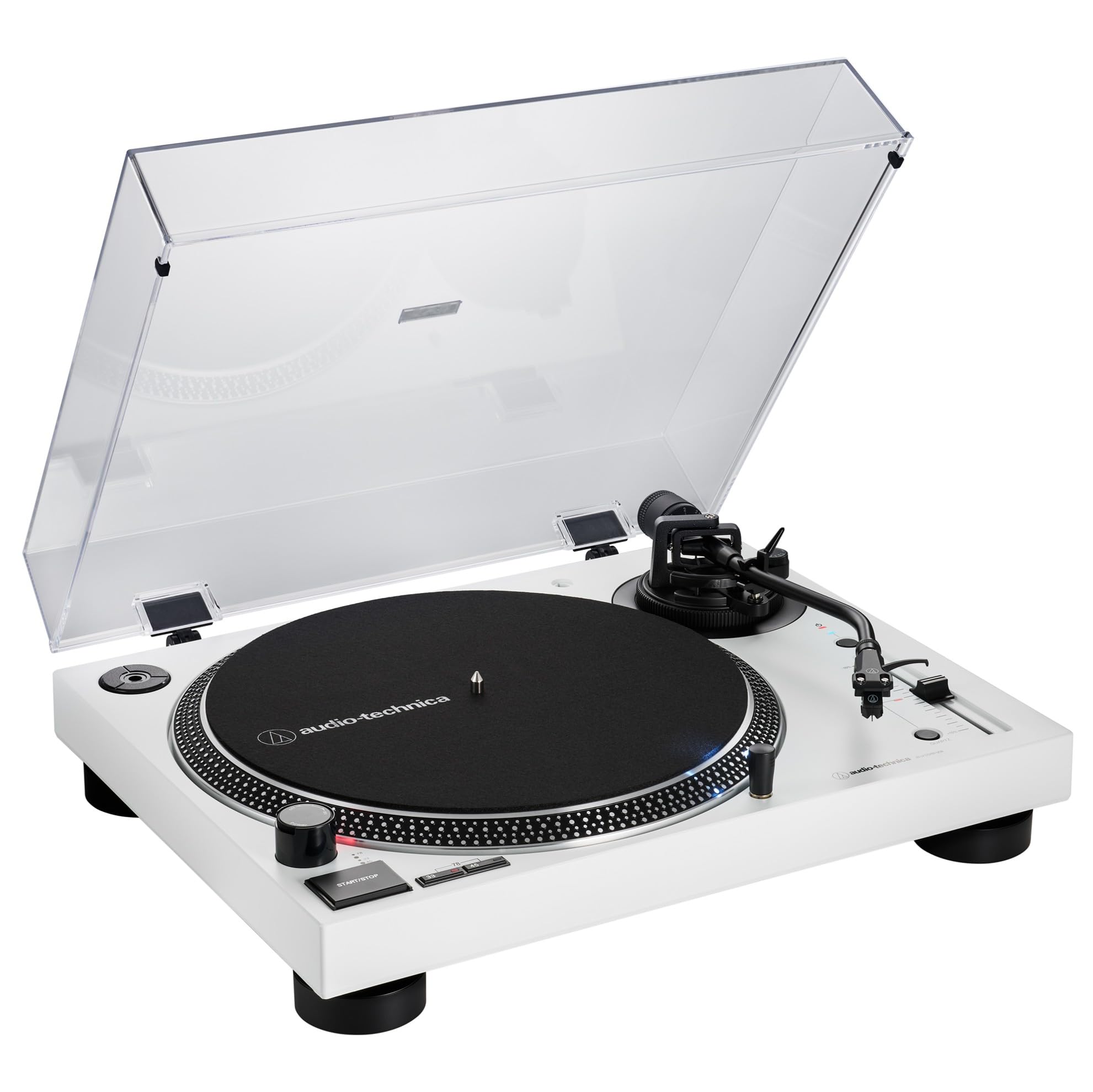 오디오테크니카 AT-LP120XBT-USB 화이트 다이렉트 드라이브 턴테이블 블루투스 유선 이미지 1