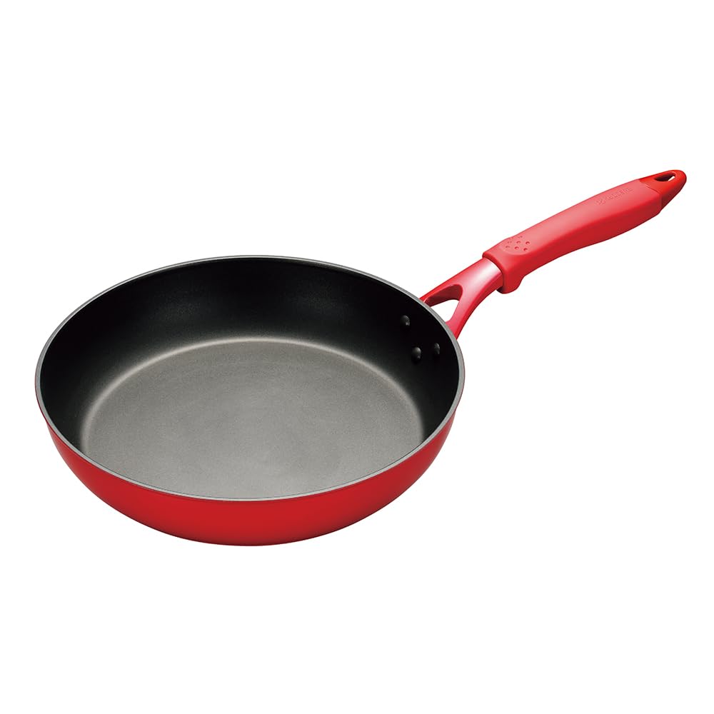교세라 세라포트 레드 CFF-28A-BRD 28cm IH 프라이팬 세라믹 불소코팅 이미지 1