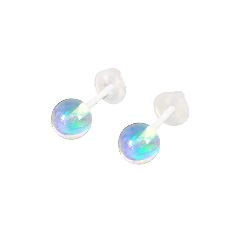 교세라 워터오팔 세라믹 귀걸이 WEPW3181 5.5mm 스터드 1.44캐럿 이미지 1