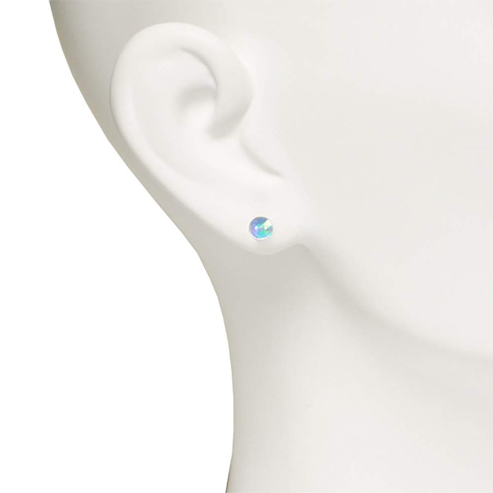 교세라 워터오팔 세라믹 귀걸이 WEPW3181 5.5mm 스터드 1.44캐럿 이미지 4