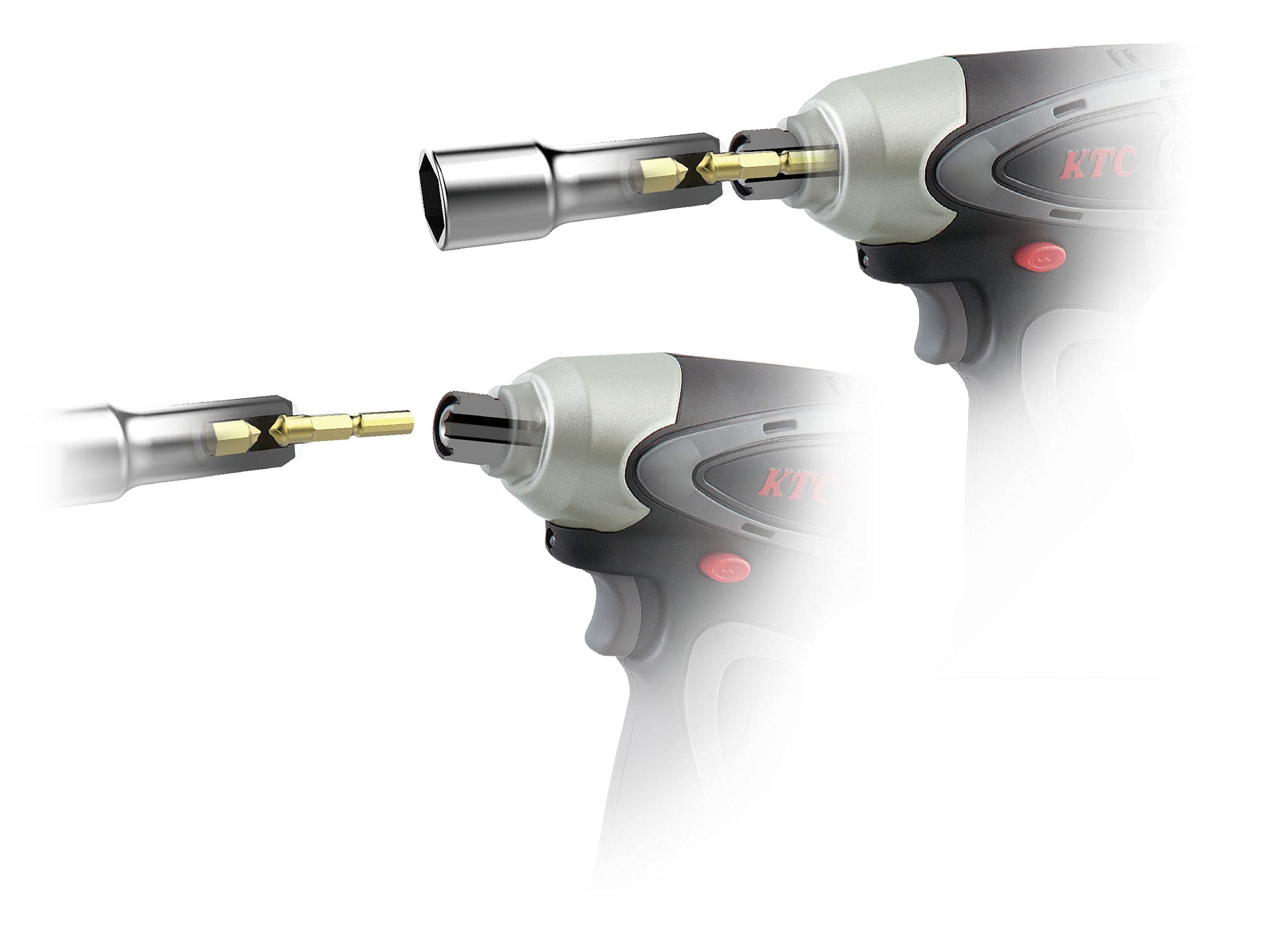 KTC 난공불락 BZP63-24 24mm 임팩트 소켓 비트 육각 이미지 3