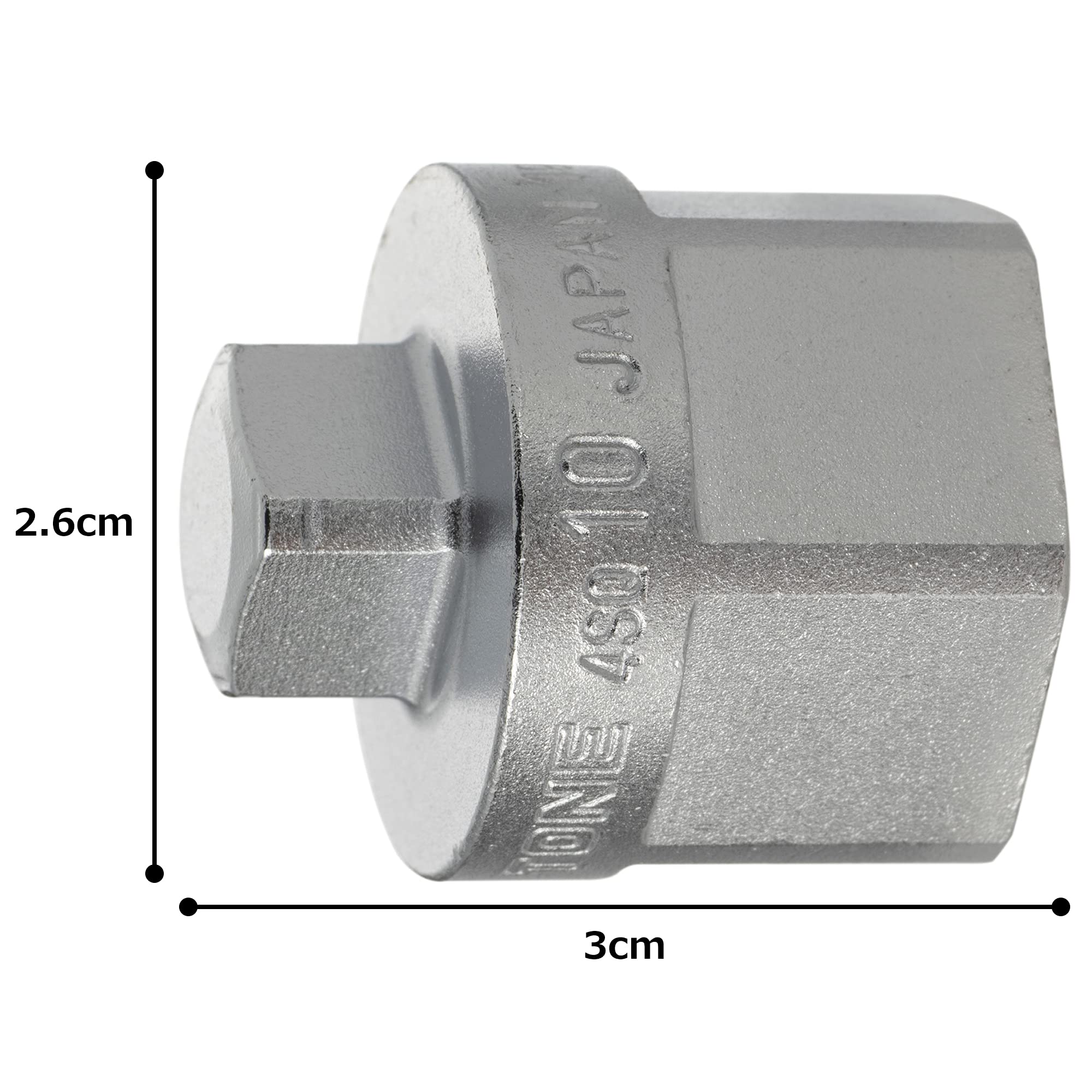 토네 HP4SQ-10 드레인 볼트 소켓 12.7mm 10.5mm 이미지 4