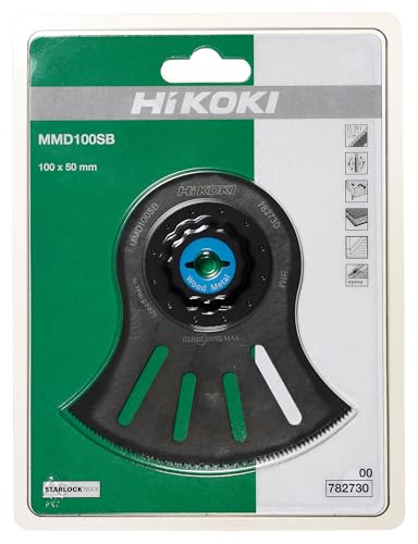 하이코키 멀티툴 블레이드 MMD100SB 100x50mm 스타록맥스 목재 금속용 교체날 이미지 2