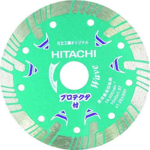 하이코키 다이아몬드 커터 0032-4703 180mm 물결형 프로텍터
