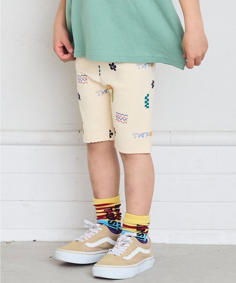 마키즈 총무늬 바이커 팬츠 H34 라벤더 총무늬 140 이미지 6