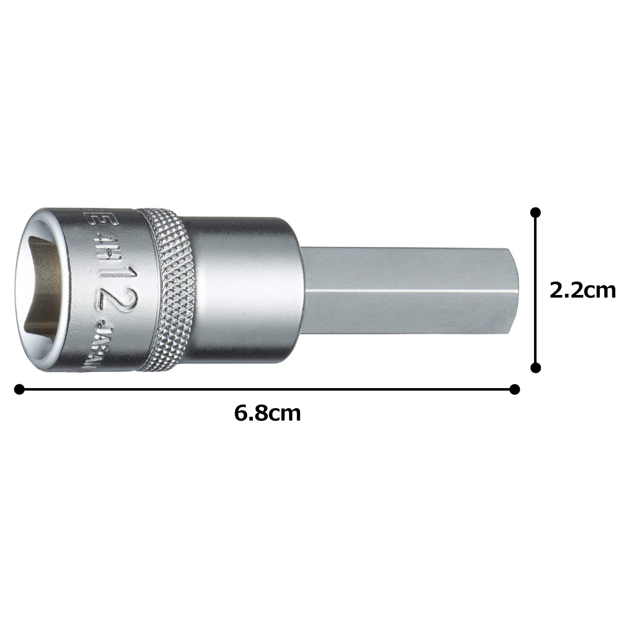 토네 HP4H-12 육각 소켓 12.7mm 12mm 이미지 5