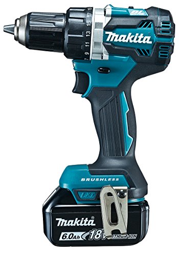 마키타 DF484DRGX 블루 18V 6.0Ah 충전식 드라이버 드릴 세트