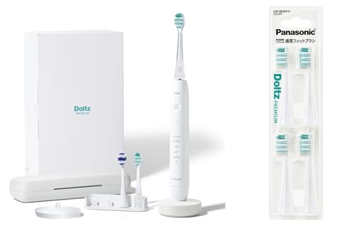 파나소닉 돌츠 화이트 EW-DP58-W 전동칫솔 치간칫솔 4입 세트