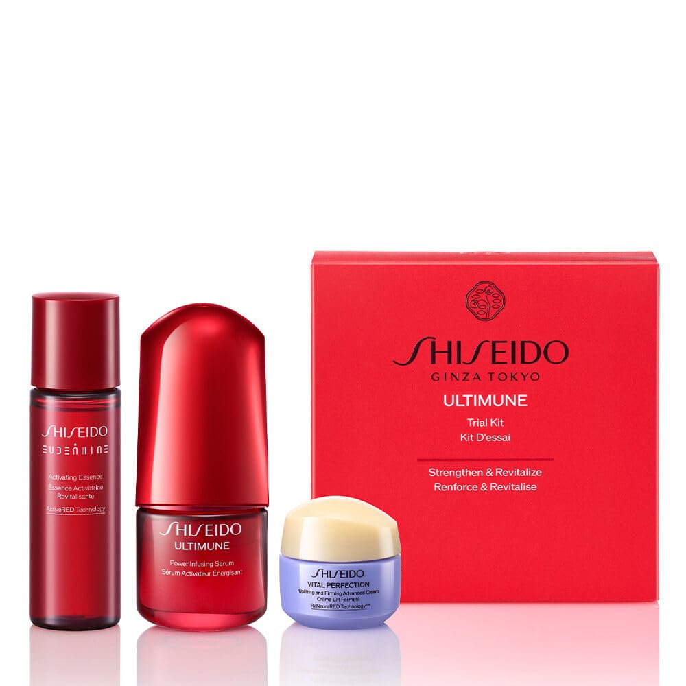 시세이도 얼티뮨 트라이얼 키트 15mL 30mL 15g 기초화장품 세트