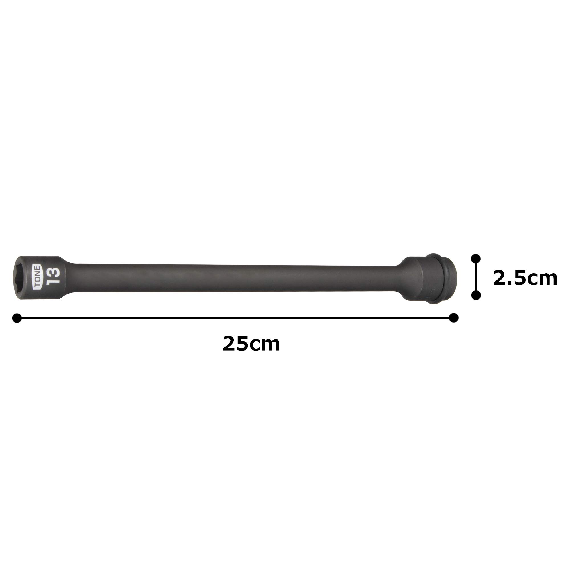 토네 4AEX-13L250 13mm 임팩트 익스텐션 소켓 이미지 5