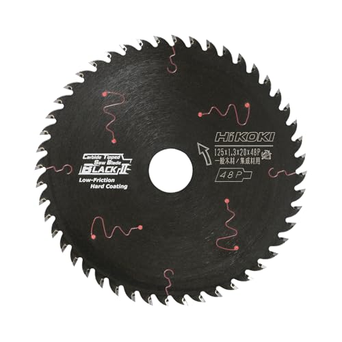 하이코키 슈퍼 팁쏘 블랙II 125mm 48날 원형톱용 이미지 1