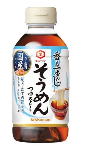 기꼬만 향긋한 첫 육수 소면 쯔유 300ml 12병