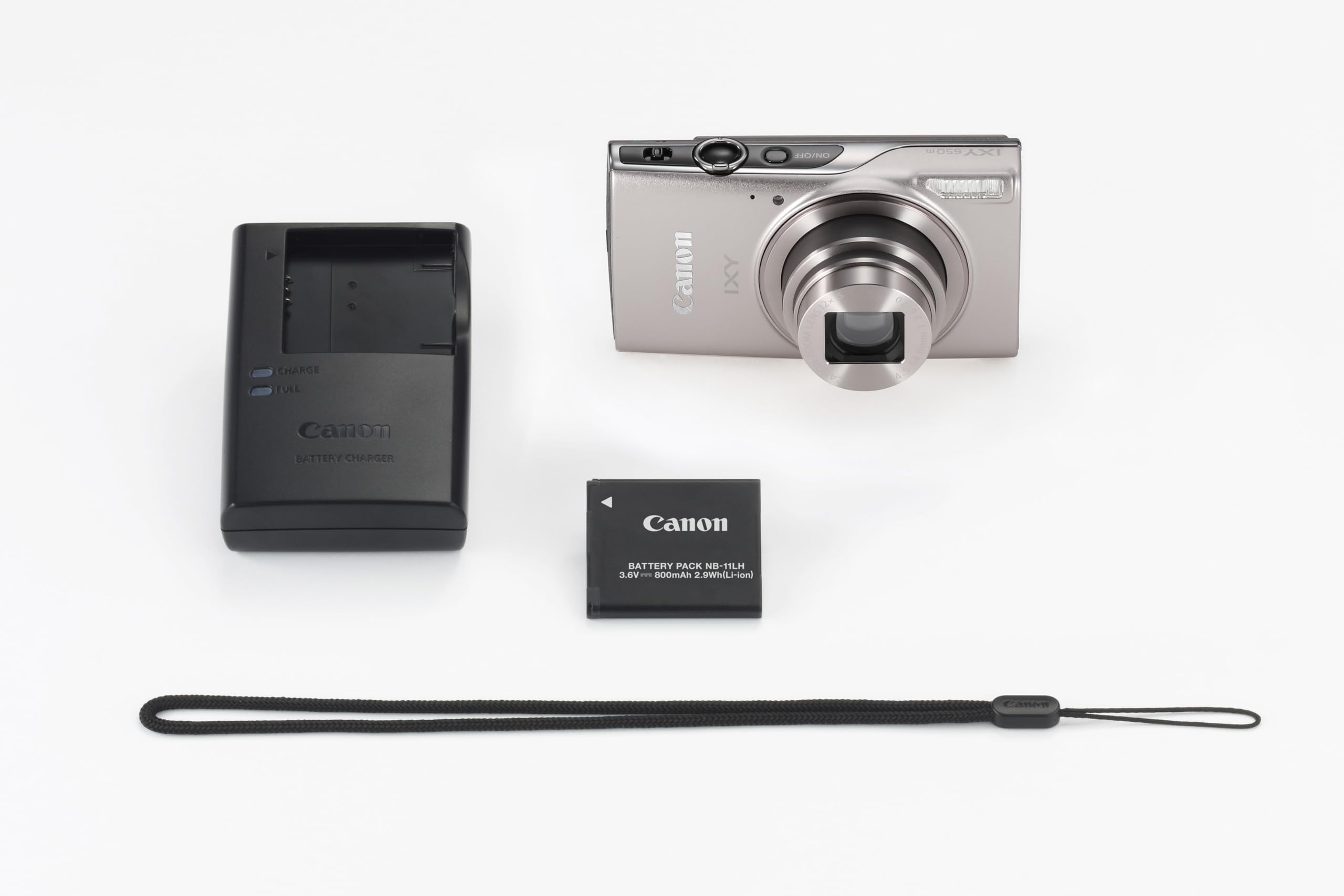 캐논 IXY650 화이트 콤팩트 디지털 카메라 64GB 메모리 세트 이미지 4