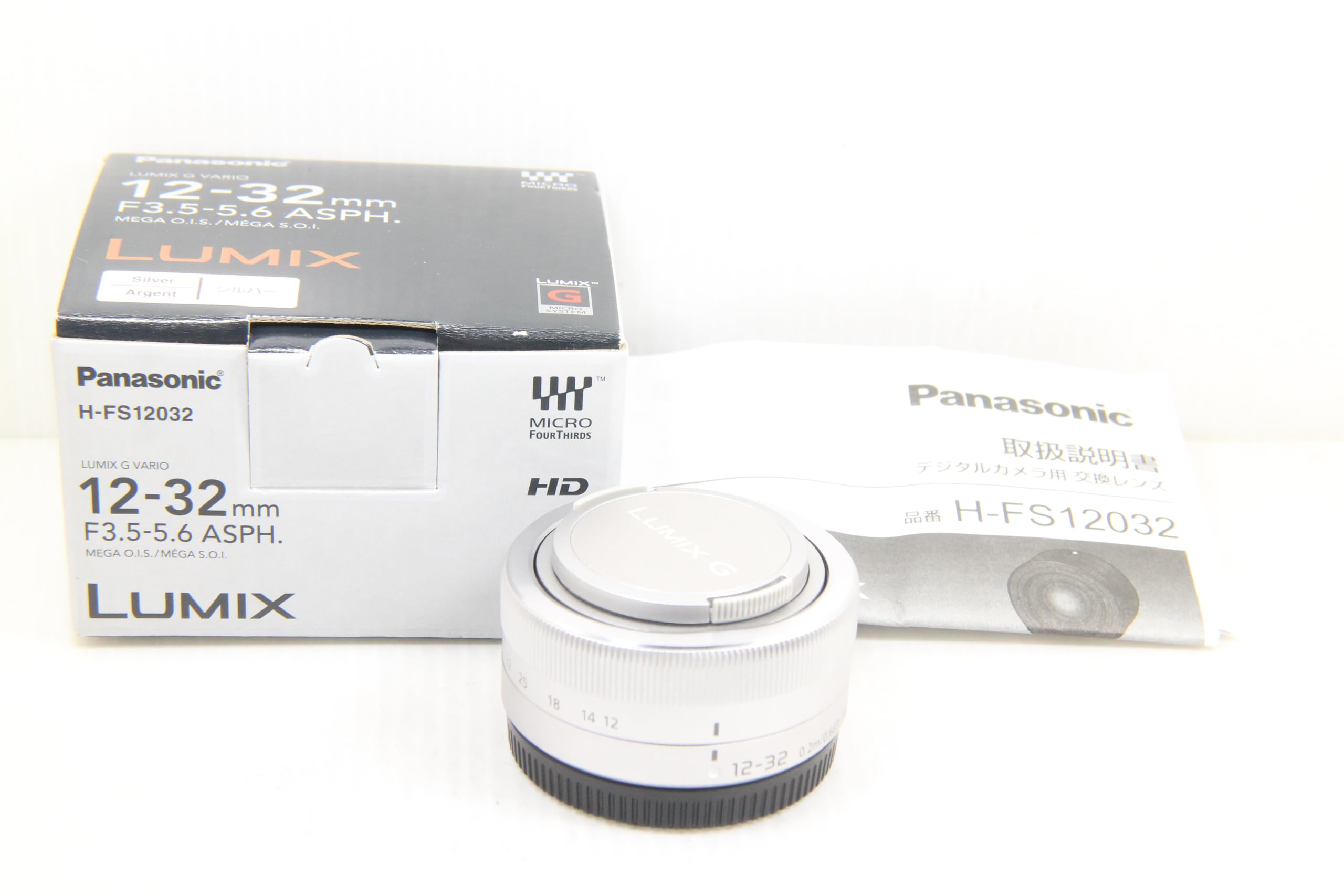 [중고] 파나소닉 루믹스 G VARIO 12-32mm F3.5-5.6 실버 렌즈 단품 이미지 1