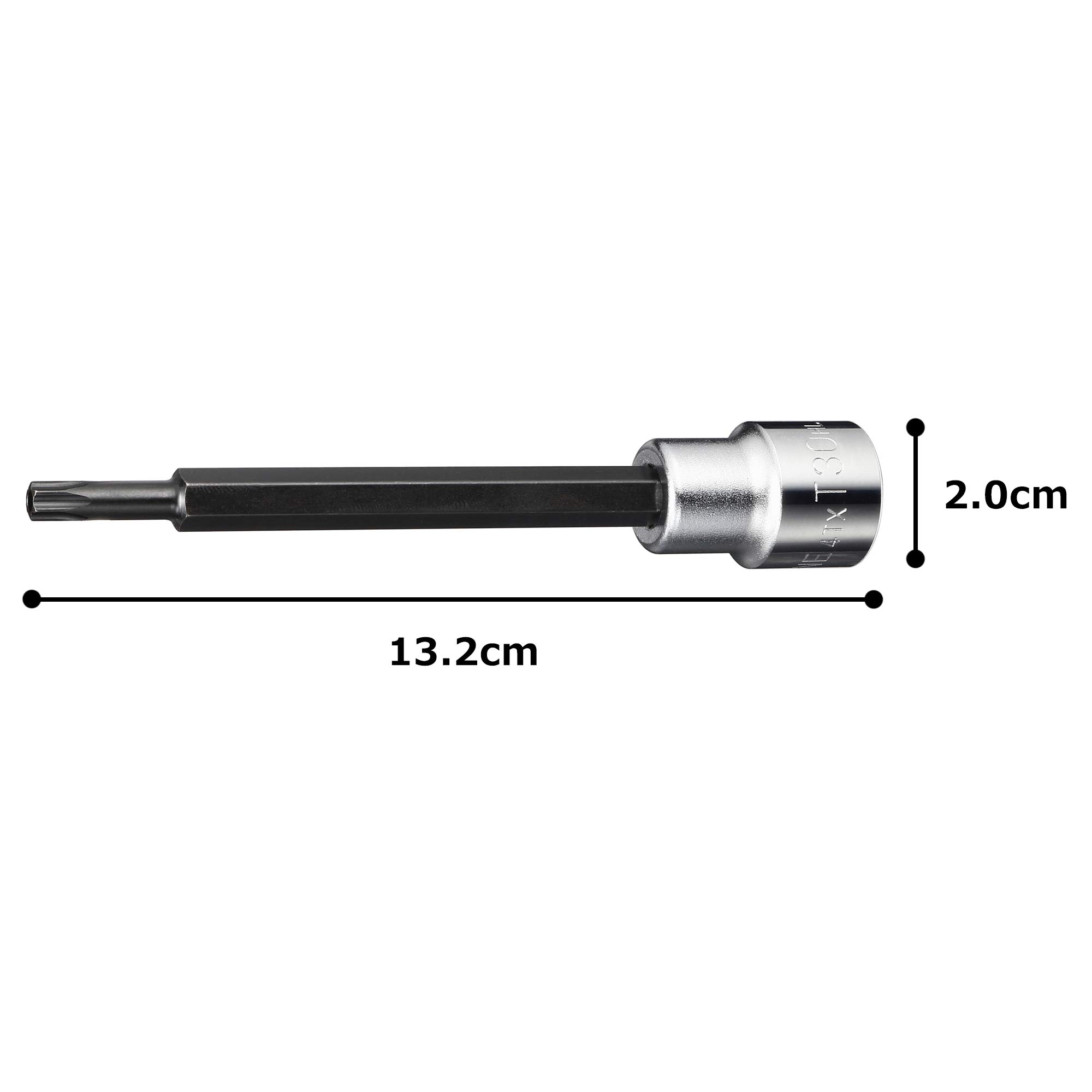 토네 HP4TX-T30HL 12.7mm 롱 별렌치 소켓 보안형 T30H 이미지 5