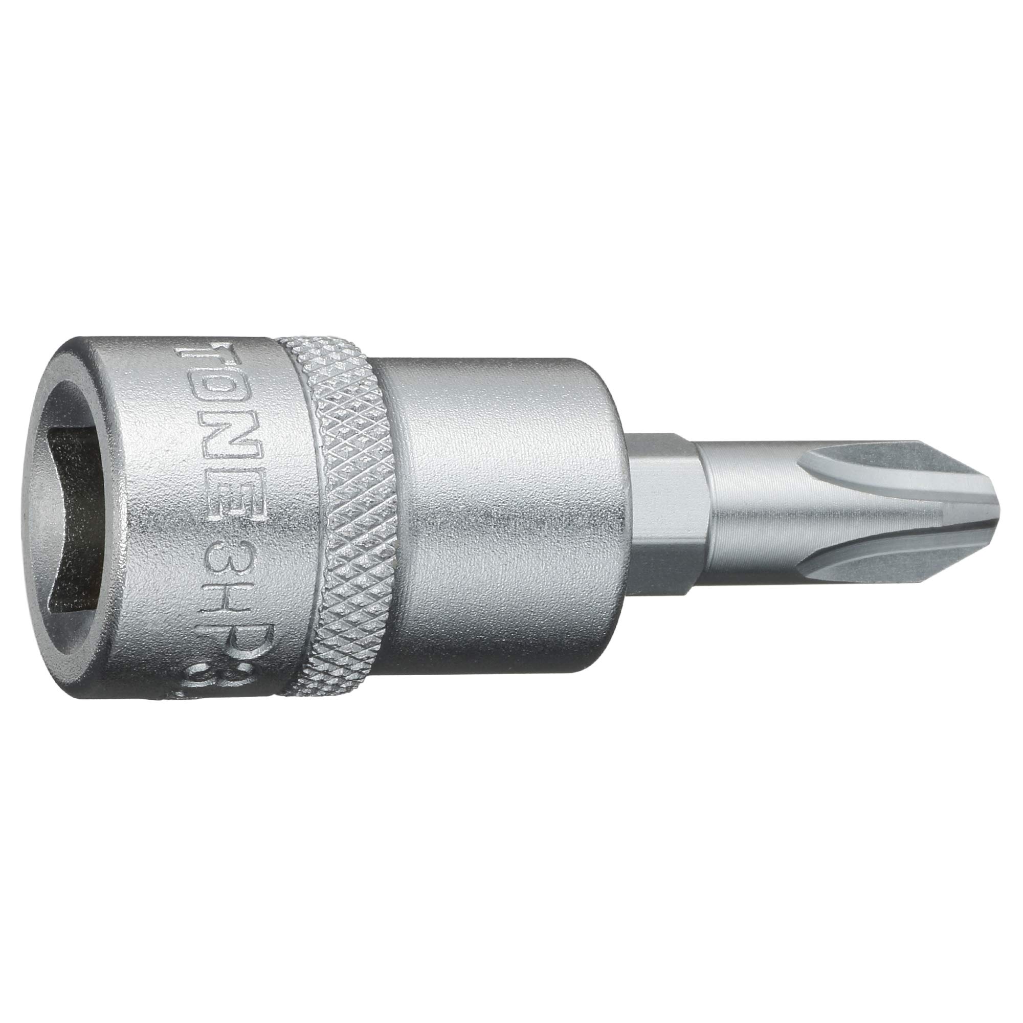 토네 HP3H-P3 9.5mm 드라이버 비트 소켓 십자 No.3 이미지 2