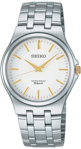 세이코 스피릿 SCXP025 손목시계 실버 화이트 이미지 2