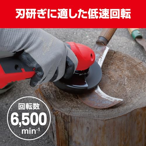 교세라 BCG-1110L2 블랙 충전식 날 연마 그라인더 10.8V 이미지 3
