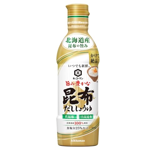 기꼬만 다시마 간장 감칠맛 450ml 3입