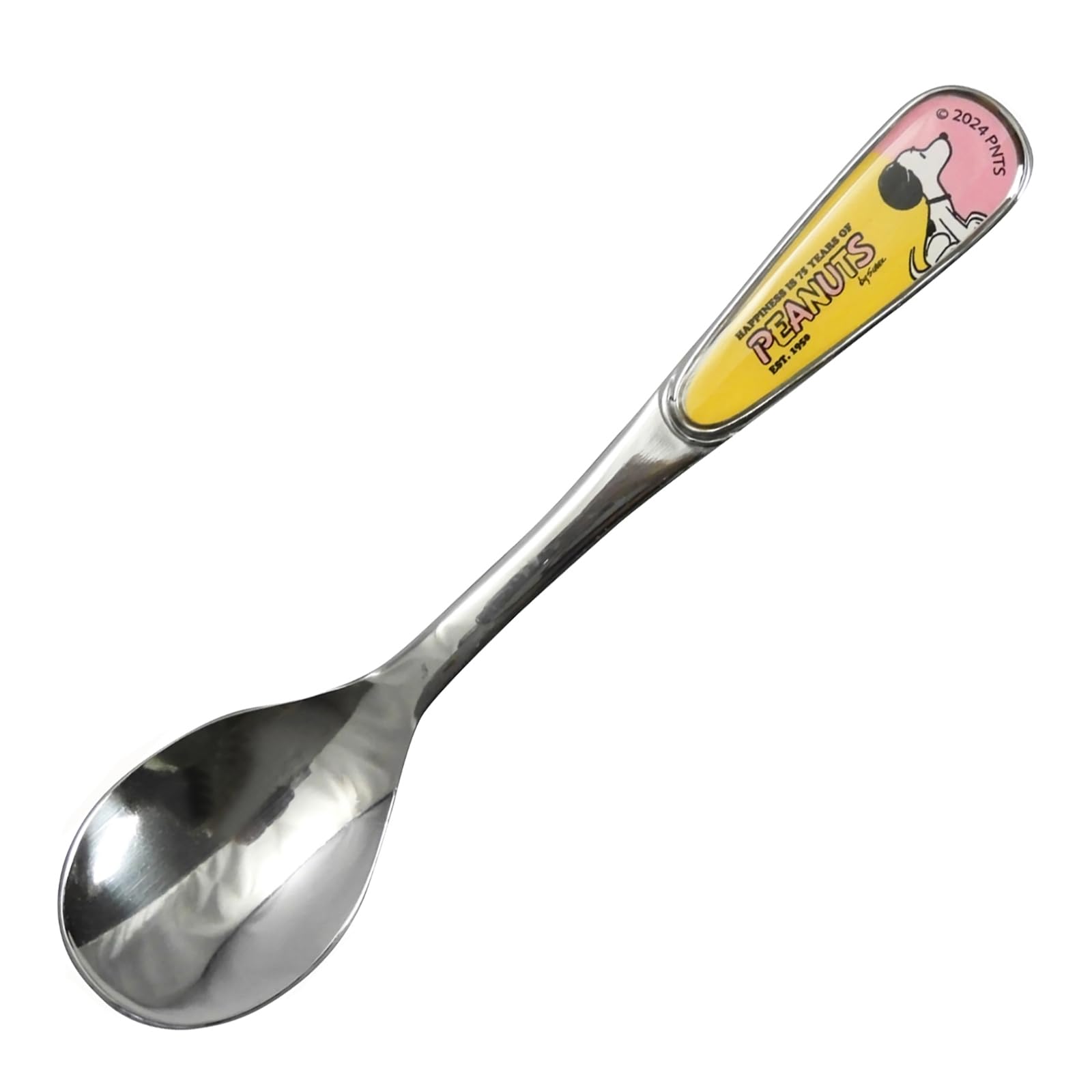 야마카 스누피 75주년 옐로우 SN2205-850 13.5cm 디저트 스푼