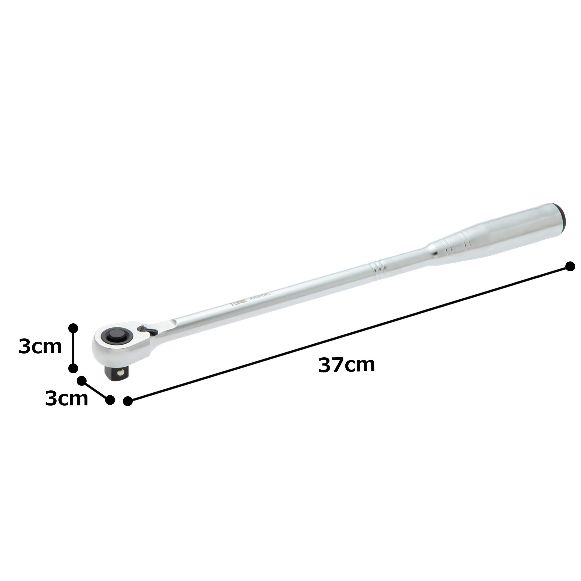 토네 롱 중공 라쳇핸들 RH4HWL 12.7mm 홀드타입 이미지 7