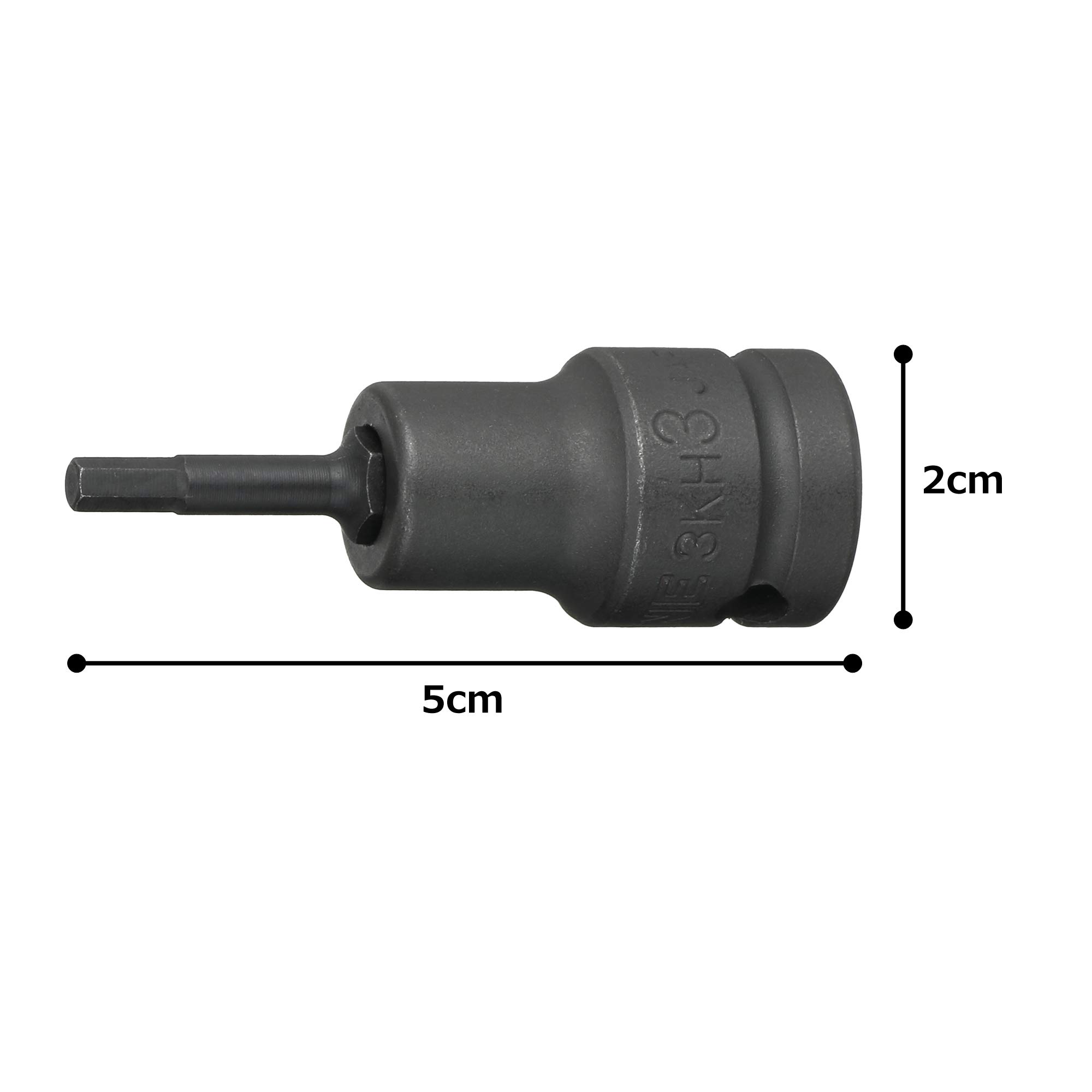 토네 HP3KH-03 육각 소켓 3mm 9.5mm 강력형 이미지 5