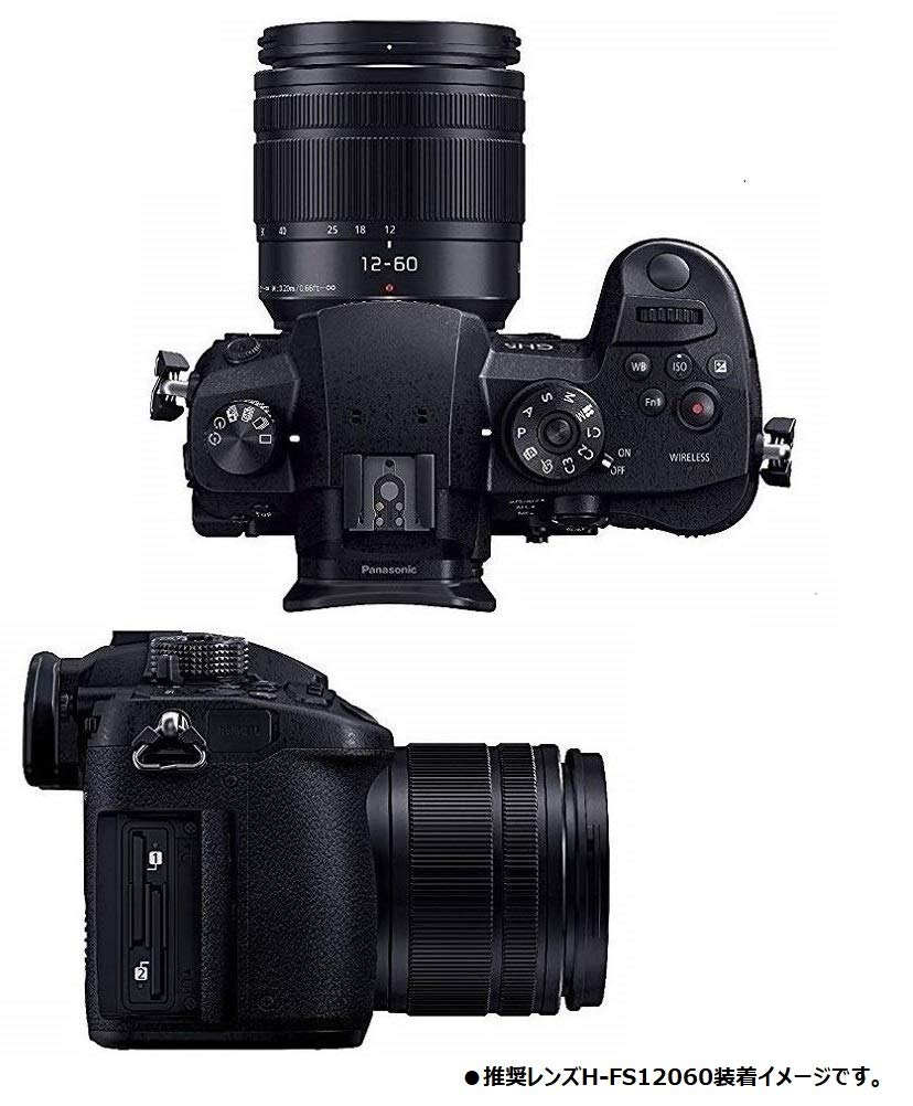 [중고] 파나소닉 루믹스 GH5 블랙 미러리스 카메라 바디 2017년형 이미지 2