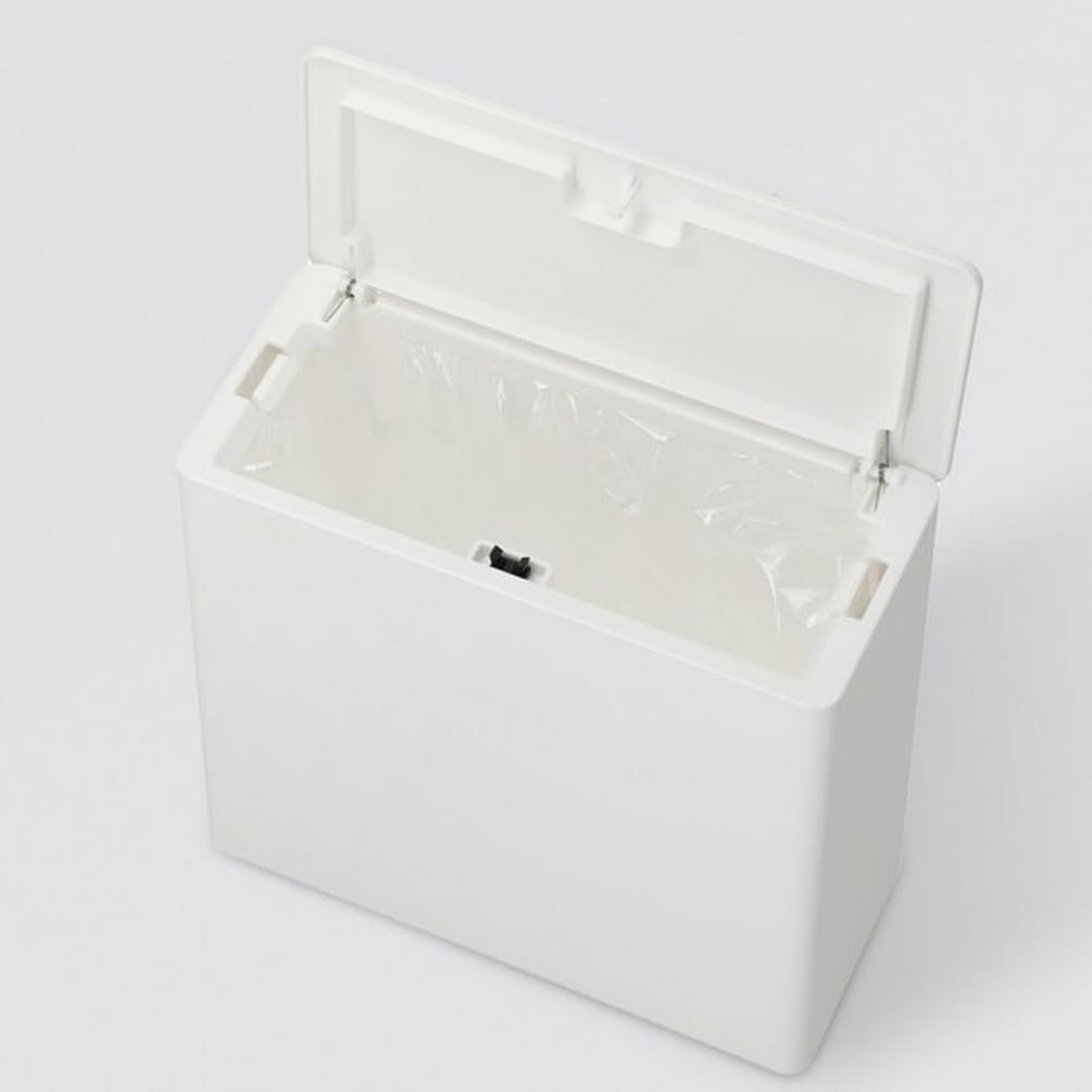 니토리 원터치 휴지통 8530687 화이트 21x9.5x20cm 탈취 이미지 7