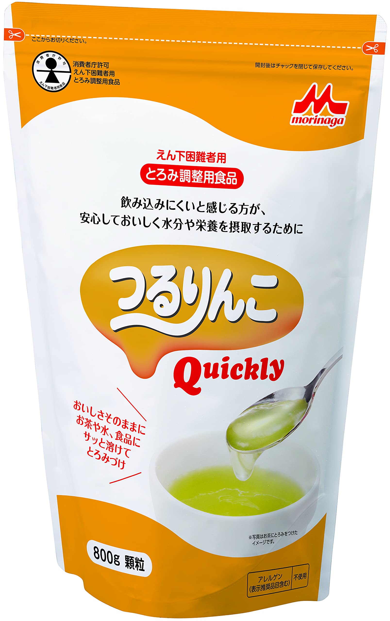 모리나가 츠루린코 퀵클리 800g 점도조절제 단품