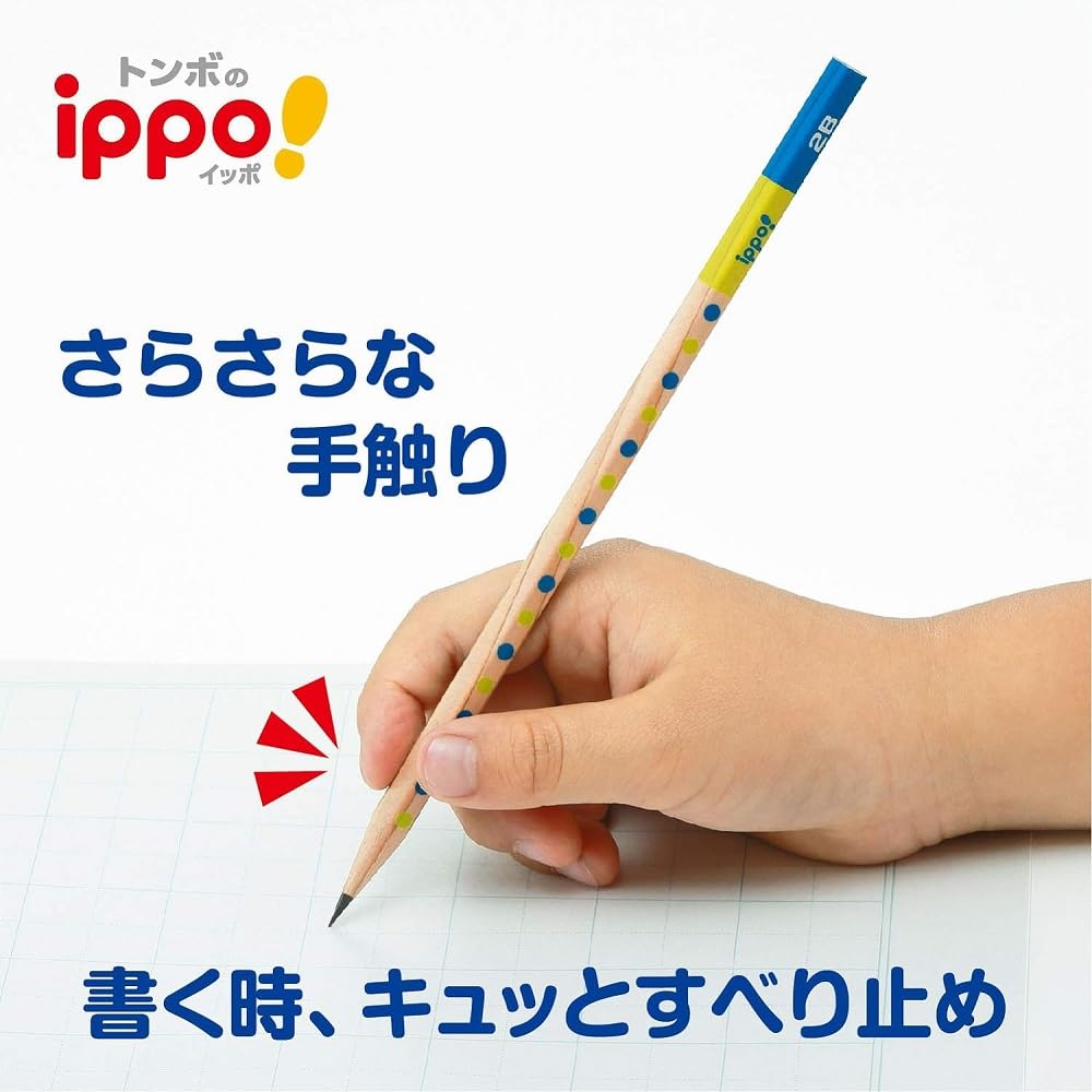 톰보 학습용 연필 2B 12본입 육각축 KB-KG02-2B 이미지 3