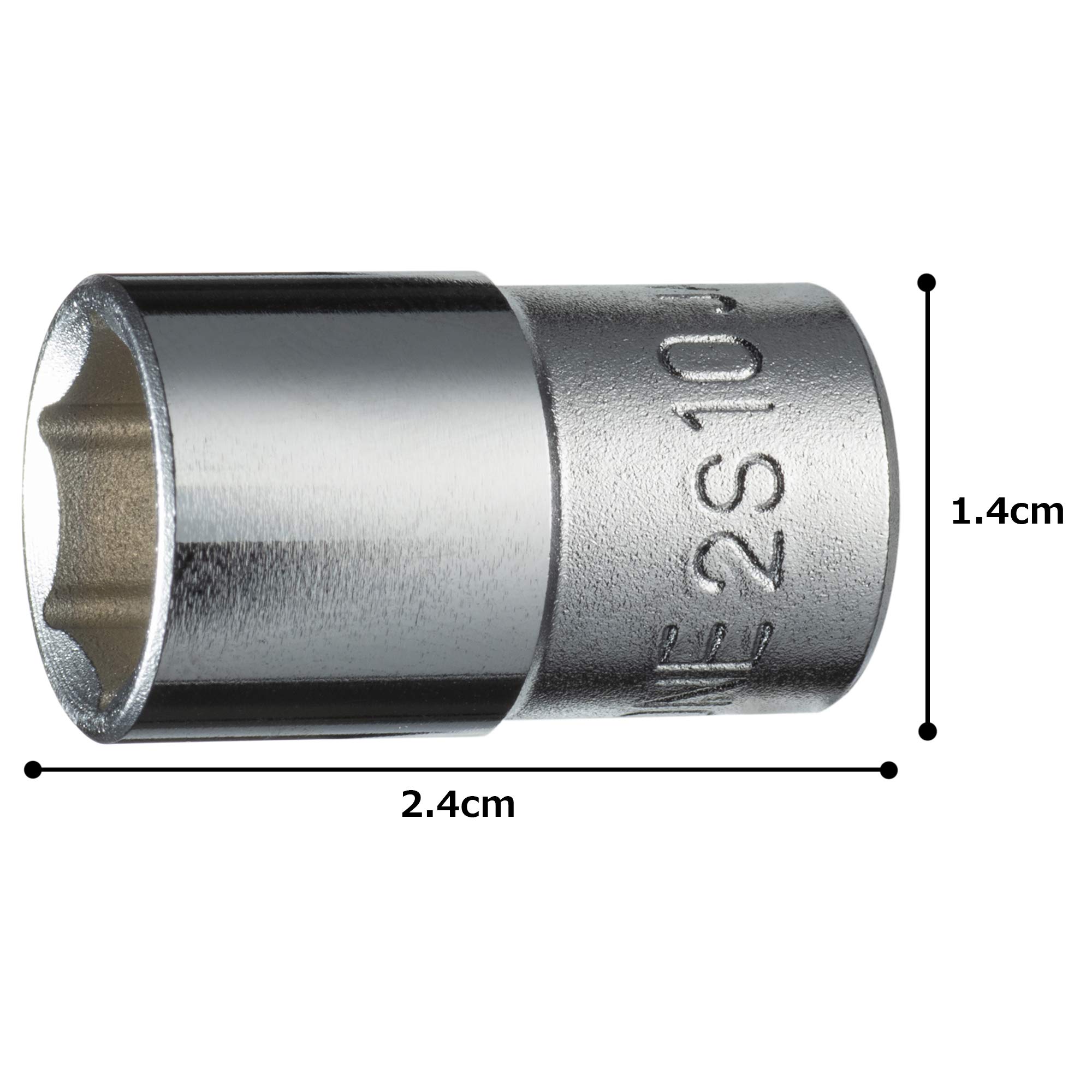 토네 HP2S-10 6각 소켓 10mm 이미지 5