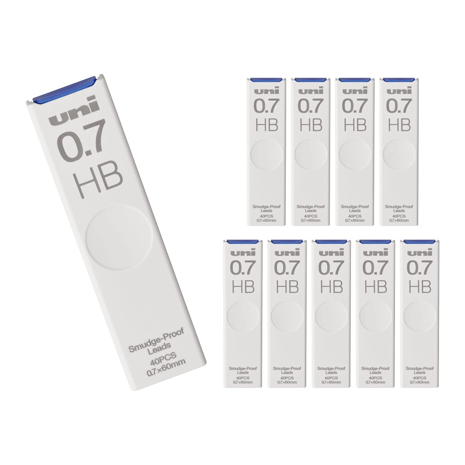 미쓰비시 연필 유니 ULS0740HB 0.7mm HB 샤프심 0.7mm 이미지 1