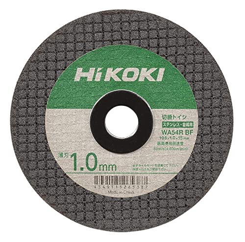 하이코키 금속용 절단 연마석 105mm 10개입 0037-8793