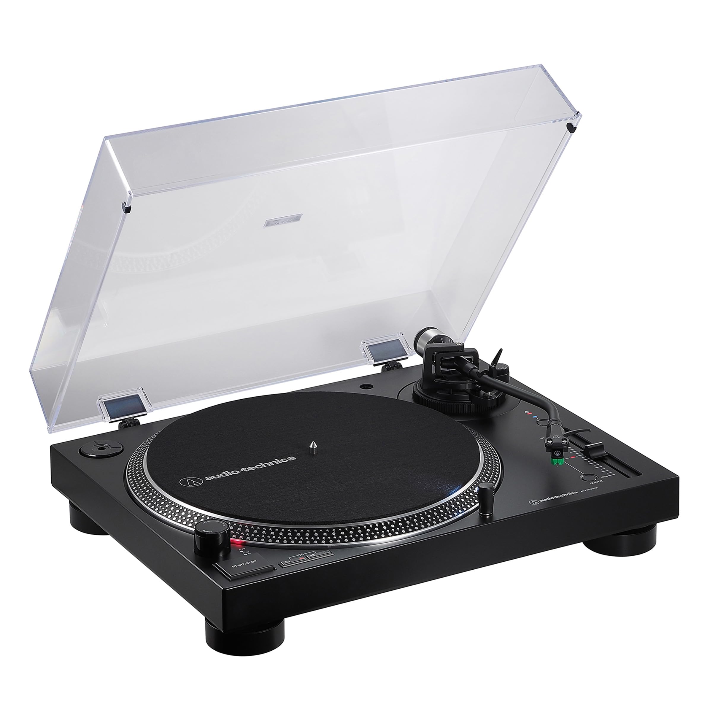 오디오테크니카 AT-LP120XBT-USB 블랙 다이렉트 드라이브 턴테이블 블루투스 유선