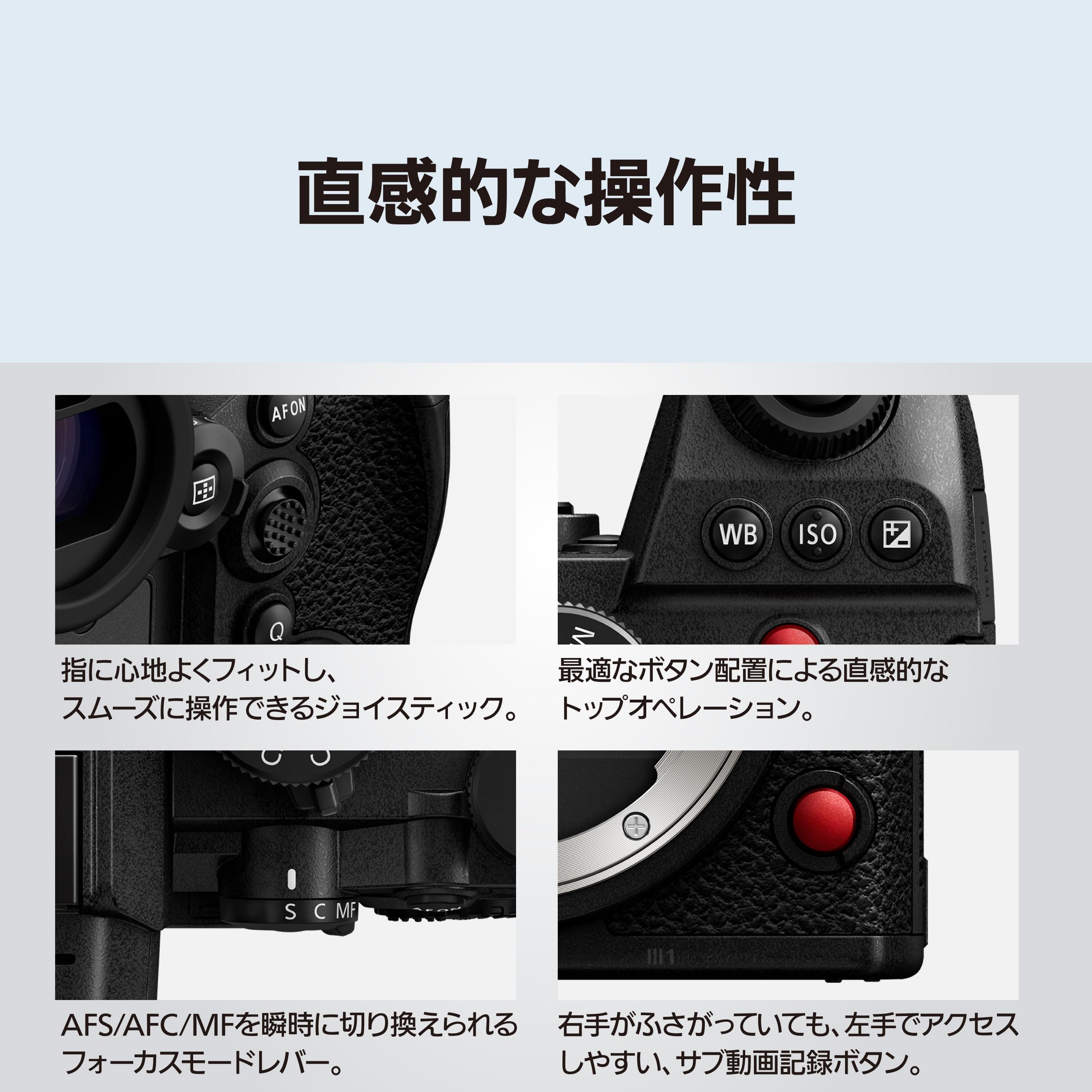 파나소닉 루믹스 DC-S1M2M 풀프레임 미러리스 카메라 표준렌즈킷 2410만화소 블랙 이미지 11