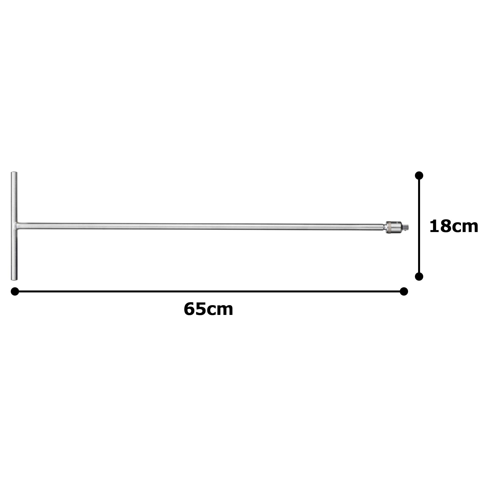 토네 HPTMH-38 9.5mm T형 미션 핸들 이미지 3