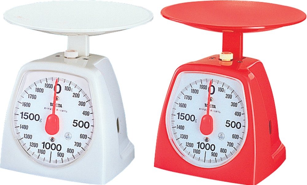 타니타 아날로그 1439 레드 2kg 주방저울 10 레드 2kg 10g단위 이미지 4