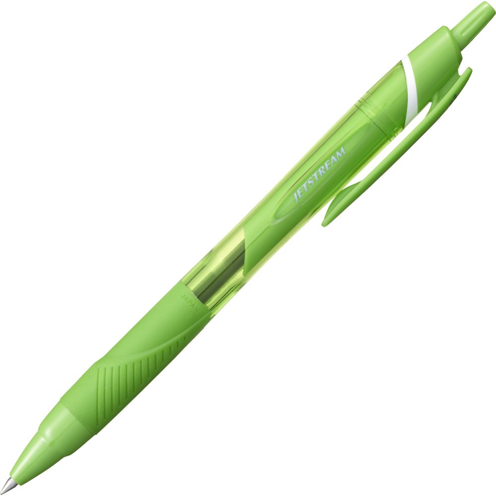 미쓰비시 연필 제트스트림 라임그린 SXN150C05.5 0.5mm 유성볼펜 10개입