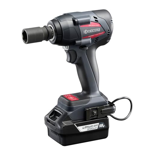 교세라 DIW183L5 블랙 충전 임팩트 렌치 300Nm